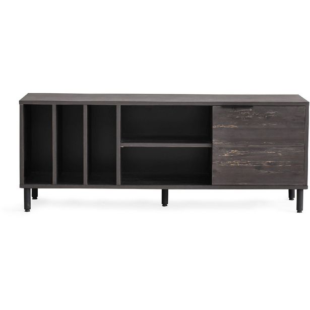 TV-taso Linento Furniture Kaysersberg tummanruskea
