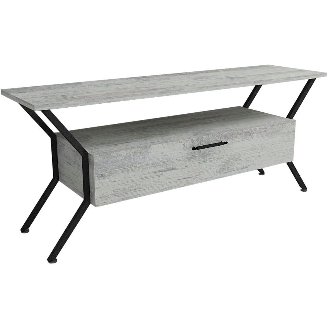TV-taso Linento Furniture Tarz, leveys 125cm, harmaa