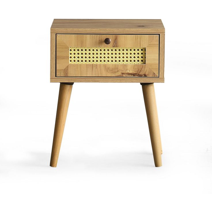 Yöpöytä Linento Furniture Euromos, ruskea