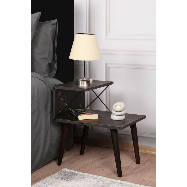 Yöpöytä Linento Furniture Cross, 50x40cm
