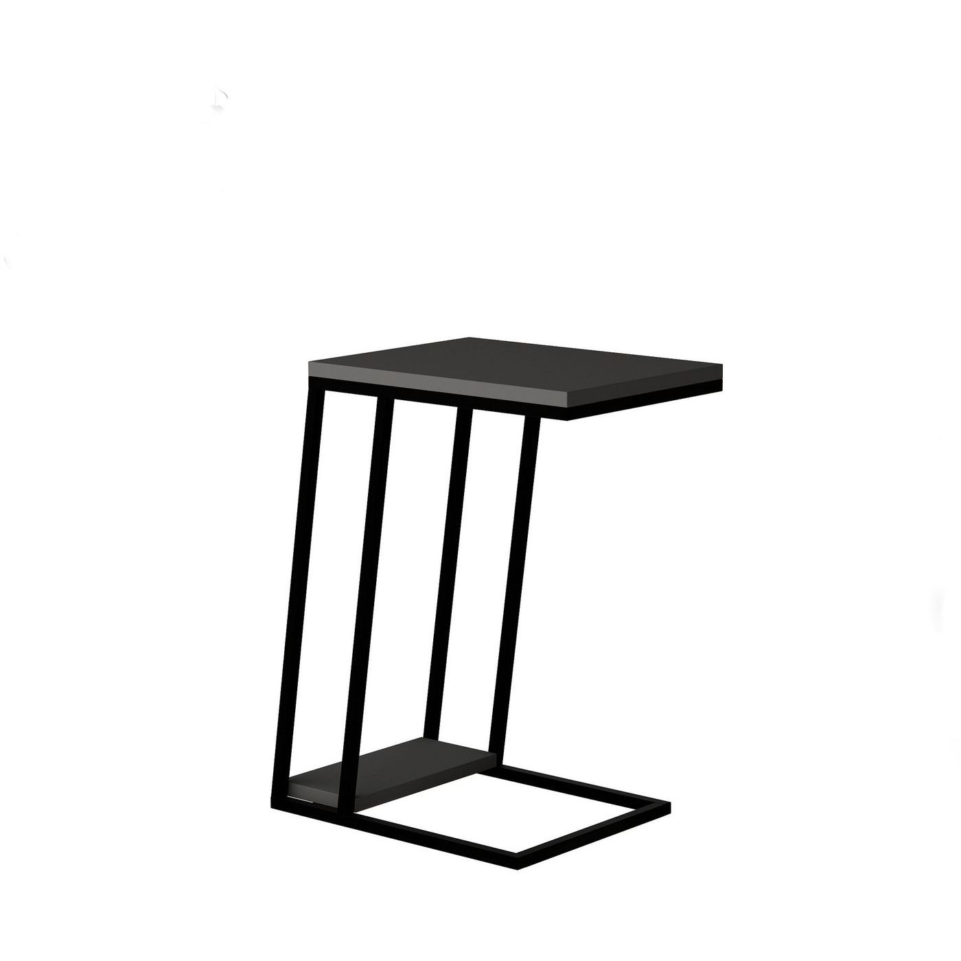 Apupöytä Linento Furniture Pal, antrasiitti