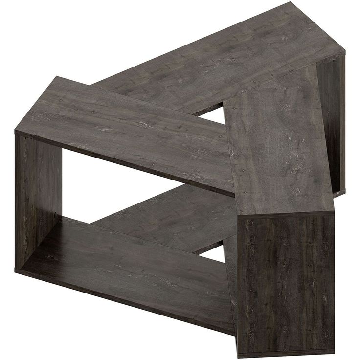 Sohvapöytä Linento Furniture Trio, tummanruskea