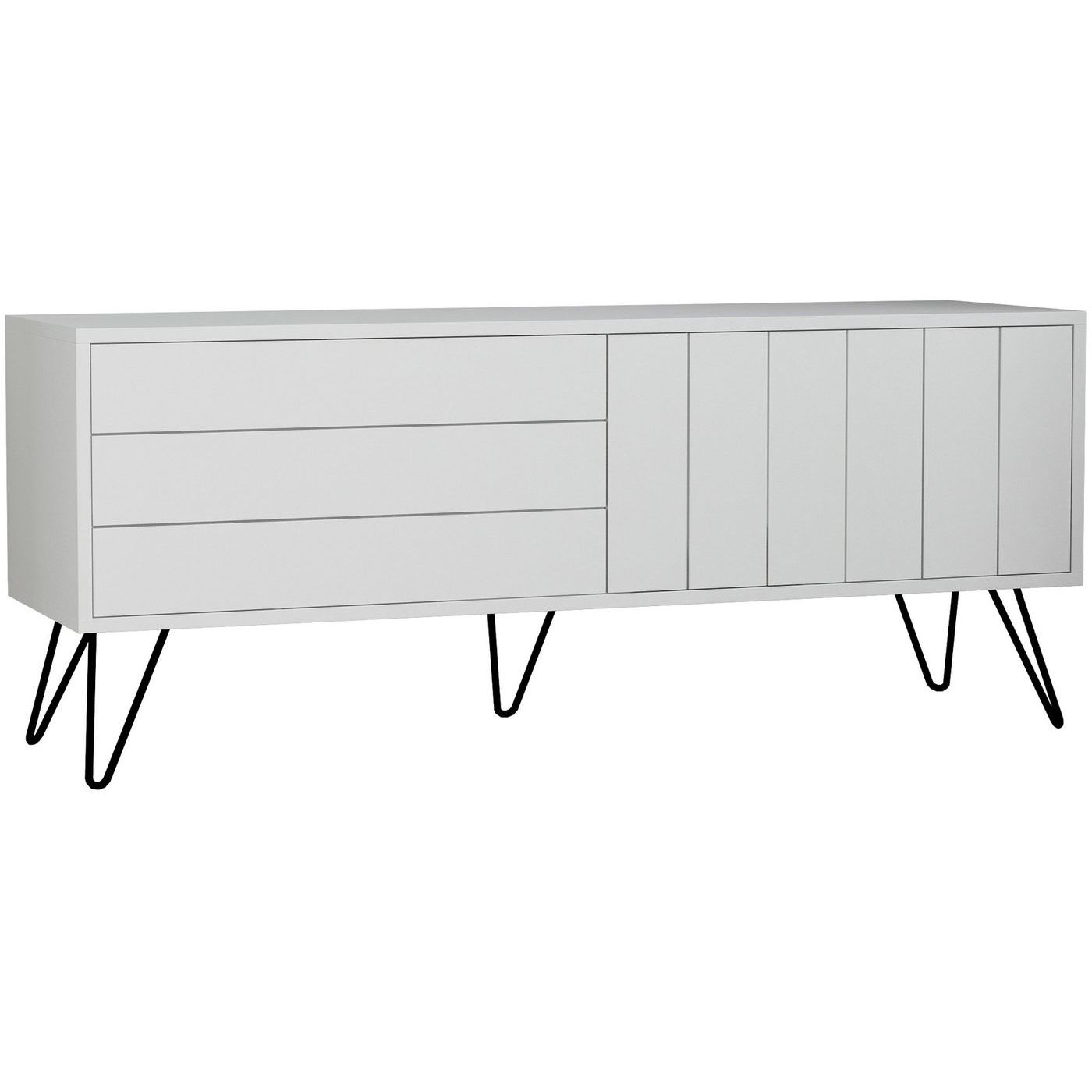 TV-taso Linento Furniture Picadilly, valkoinen
