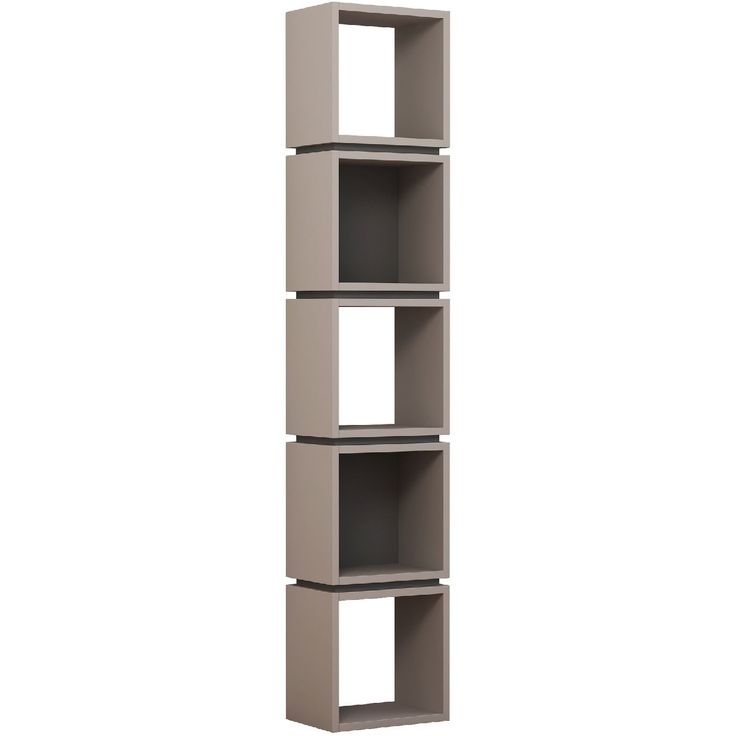 Kirjahylly Linento Furniture Multi antrasiitti/mokka