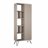 Kirjahylly Linento Furniture Jedda, beige