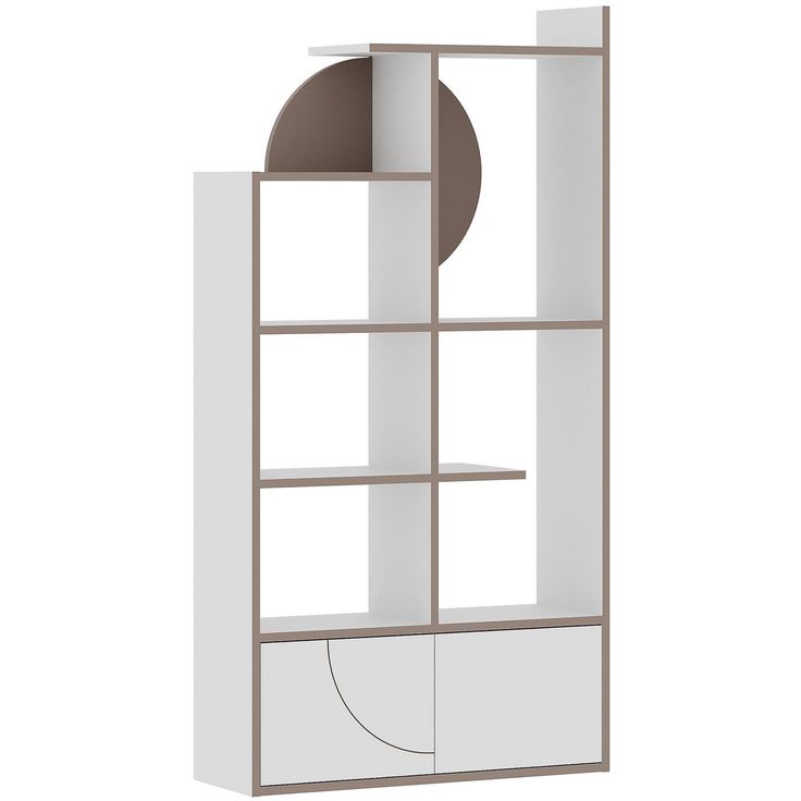 Kirjahylly Linento Furniture Half, eri värejä