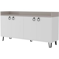 Senkki Linento Furniture Dea, valkoinen/beige
