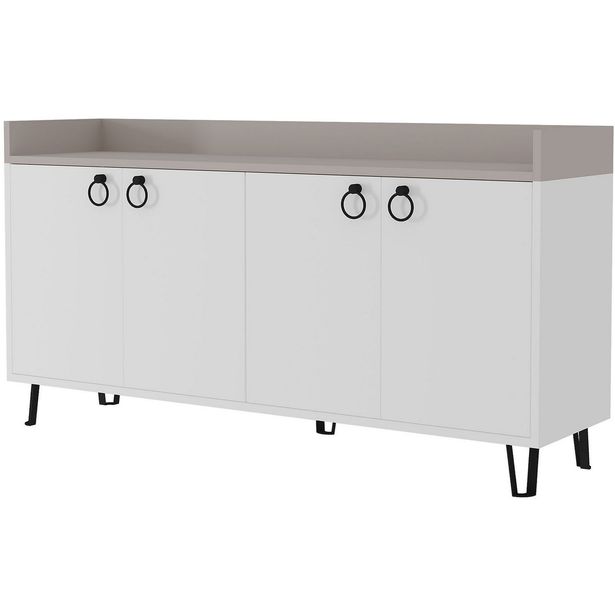 Senkki Linento Furniture Dea, valkoinen/beige