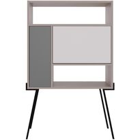 Hylly Linento Furniture Tatti, beige/valkoinen