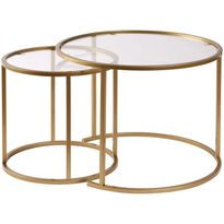 Sarjapöytä Linento Furniture Aurum, Ø60 &amp; Ø42cm