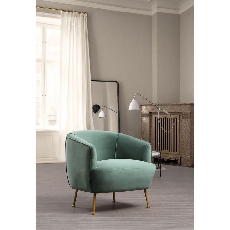 Nojatuoli Linento Furniture Piccoli, vihreä