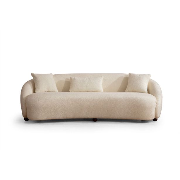 Sohva Linento Furniture Napoli 3-istuttava kerma
