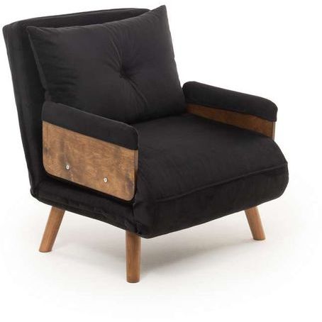 Vuodetuoli Linento Furniture Cosmo, musta