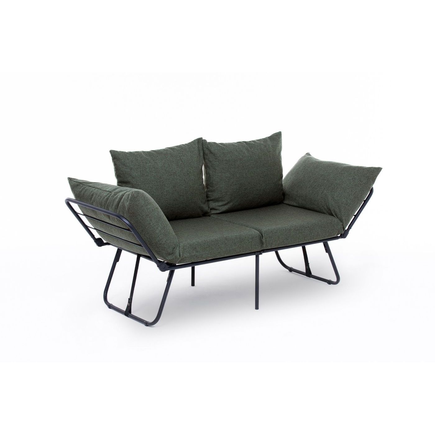 Vuodesohva Linento Furniture Viper, 2:n istuttava, vihreä