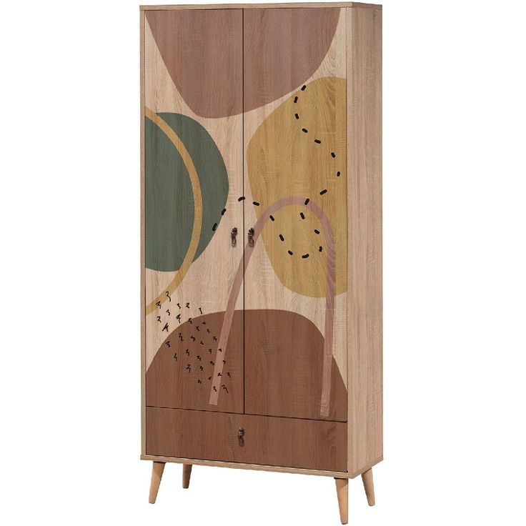 Vaatekaappi Linento Furniture City Form 80cm