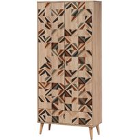 Vaatekaappi Linento Furniture City Triangle, 80cm