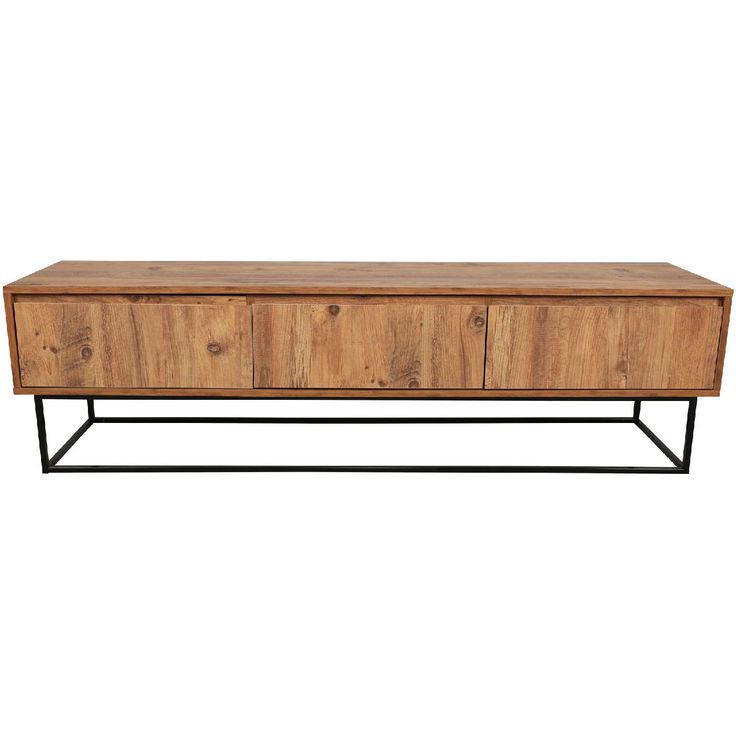TV-taso Linento Furniture Lupin 180 pähkinä/musta