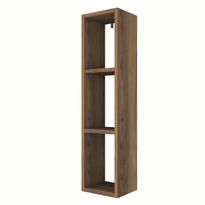 Seinähyllykkö Linento Furniture E3-224, 22.1x90cm, tummanruskea