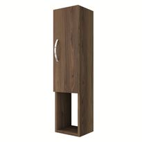 Seinäkaappi Linento Furniture E2-223, 22.1x90cm, tummanruskea