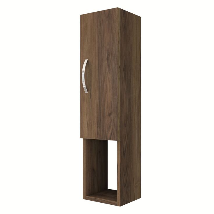 Seinäkaappi Linento Furniture E2-223, 22.1x90cm, tummanruskea