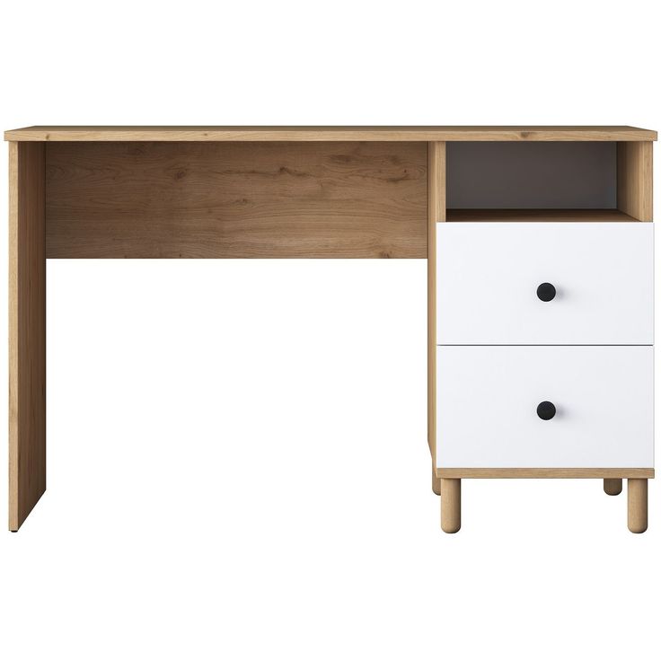 Työpöytä Linento Furniture HA109, 120x50cm, ruskea