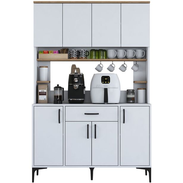Aamiaiskaappi Linento Furniture JE177 - 3423 valkoinen