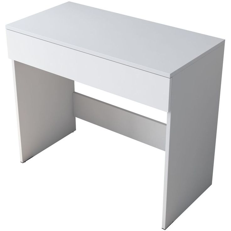 Meikkipöytä Linento Furniture BJ104-2342, valkoinen