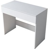 Meikkipöytä Linento Furniture BJ104-2342, valkoinen, Verkkokaupan poistotuote