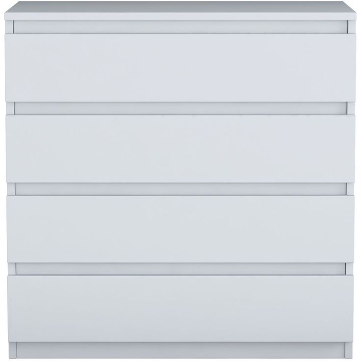 Lipasto Linento Furniture BE102-2431, leveys 80cm, valkoinen
