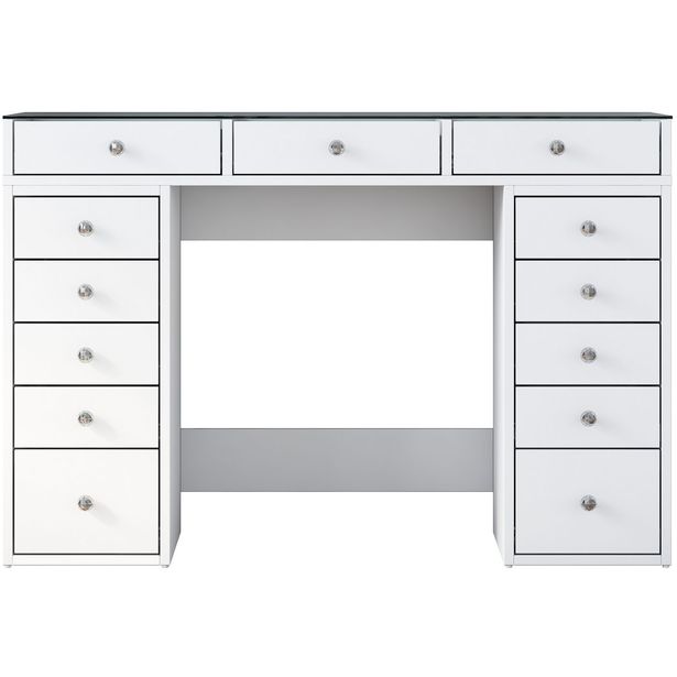 Meikkipöytä Linento Furniture BJ105 - 2716 valkoinen