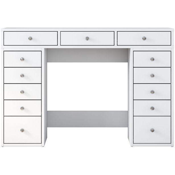 Meikkipöytä Linento Furniture BJ106 - 2881 valkoinen