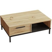 Sohvapöytä Linento Furniture LV18, puukuosi, ruskea