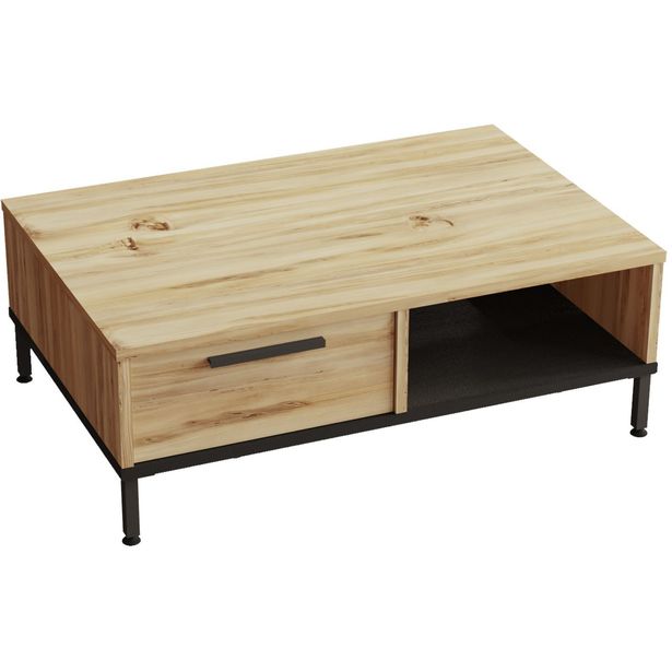 Sohvapöytä Linento Furniture LV18, puukuosi, ruskea