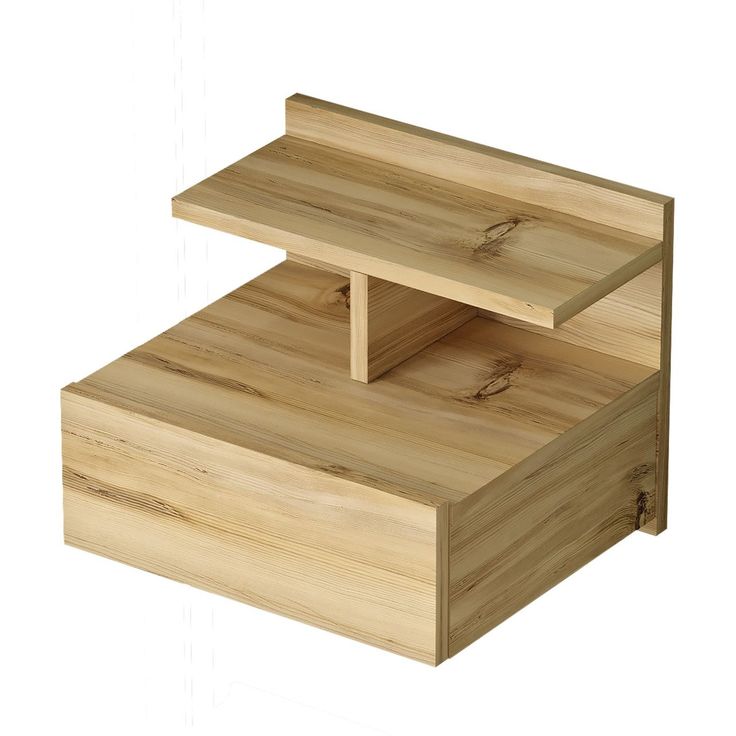 Yöpöytä Linento Furniture LV28, puukuosi, ruskea