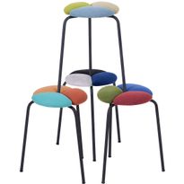 Jakkarasetti Linento Furniture Nika, 4kpl, monivärinen