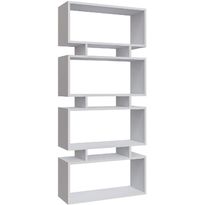 Kirjahylly Linento Furniture Langdon valkoinen