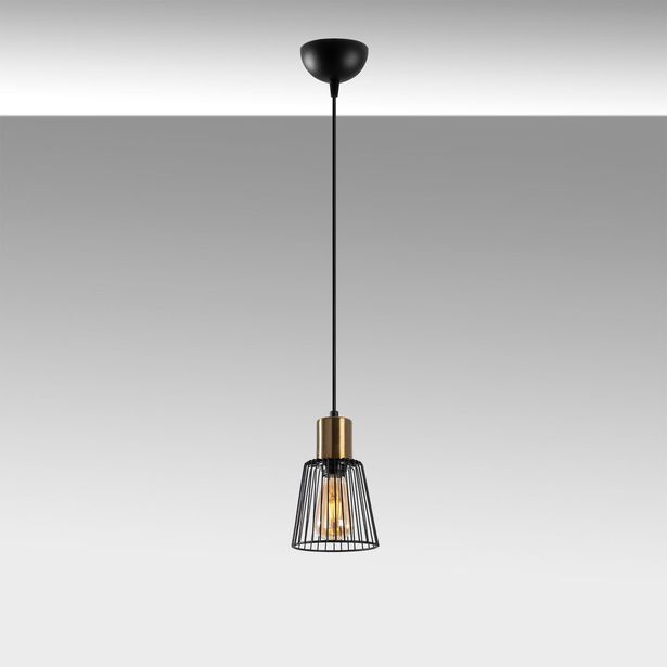 Ikkunavalaisin Linento Lighting Kemtel, Ø16cm, E27, musta