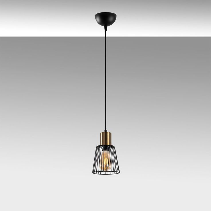 Riippuvalaisin Linento Lighting Kemtel, Ø16cm, E27, musta