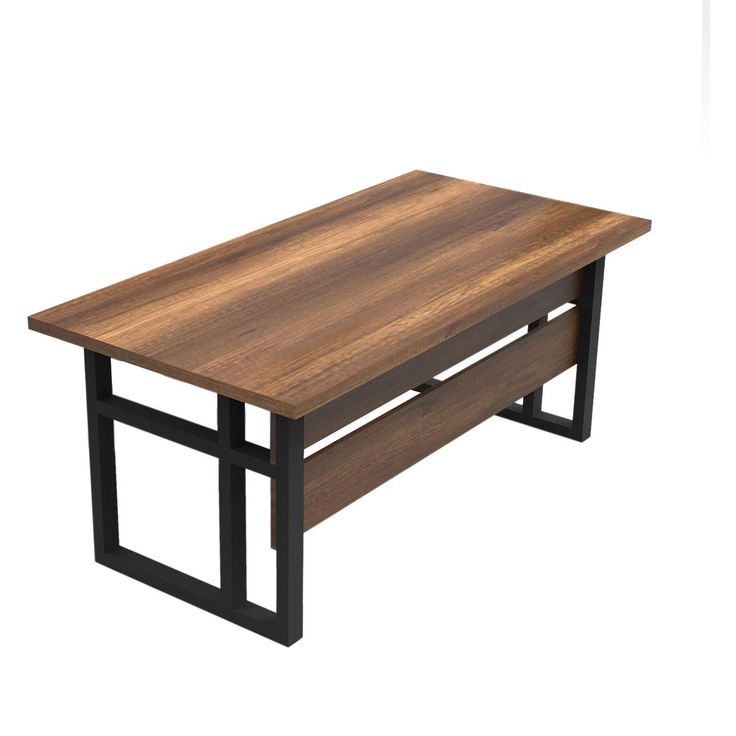 Työpöytä Linento Furniture MN01, ruskea