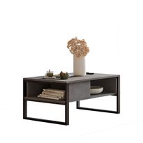 Sohvapöytä Linento Furniture ML34, hopeanharmaa