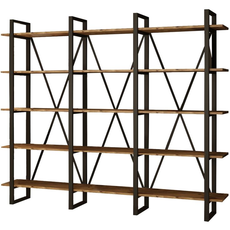 Kirjahylly Linento Furniture ML4, ruskea