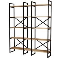 Kirjahylly Linento Furniture VG5, ruskea