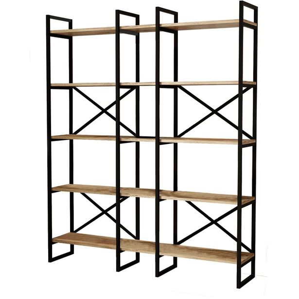 Kirjahylly Linento Furniture VG5, ruskea