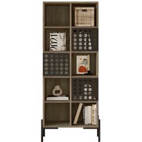 Kirjahylly Linento Furniture NE3, ruskea