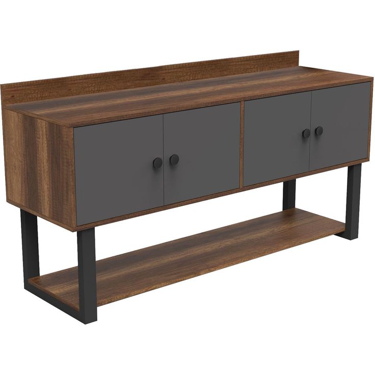 Senkki Linento Furniture MN04, ruskea/harmaa