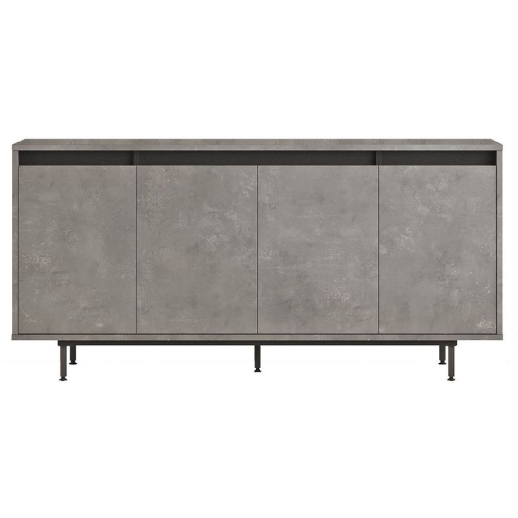 Senkki Linento Furniture LV30-RL harmaa/musta