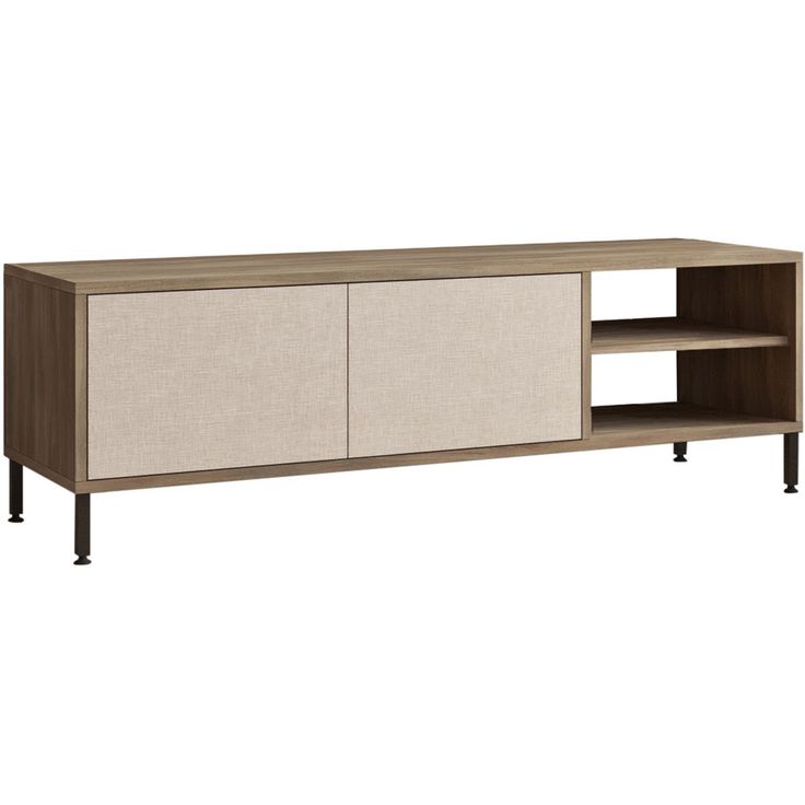 TV-taso Linento Furniture RT3, ruskea/harmaa