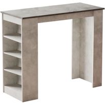 Baaripöytä Linento Furniture ST1, kivikuosi, vaaleanharmaa