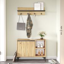 Kenkäkaappi ja seinähylly Linento Furniture AR11, eri värejä