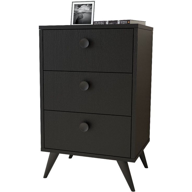 Lipasto Linento Furniture VL68, musta